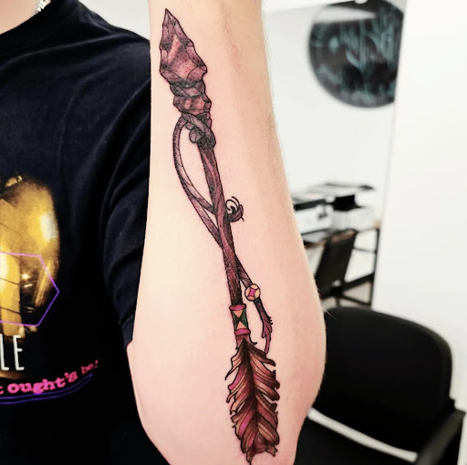 Explore tattoo ideas for chest, creative tattoo ideas in Lufkin, available at Blue Lotus Tattoo & Piercing