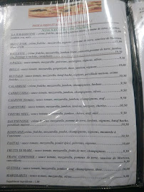 Restaurant italien La Bella Napoli à Gray - menu / carte