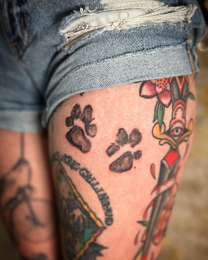 Explore dollar sign tattoo ideas, creative tattoo ideas in Dillon, available at Lacuna Studios