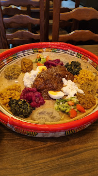 Injera du Restaurant éthiopien GOJO restaurant éthiopien à Lyon - n°11