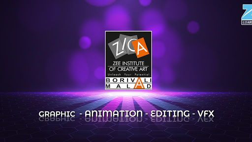 Animation Institute In Borivali, Zee Institute of Creative Art Borivali. training in VFX, 2D, 3D, Editing & Graphic.