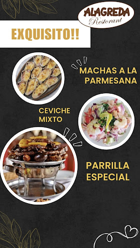ALAGREDA Restaurant, Cocina Chilena