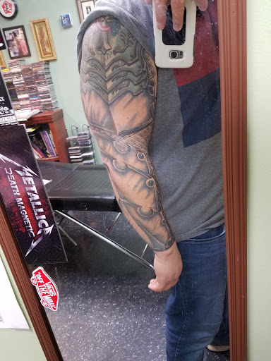 Explore running tattoos ideas, creative tattoo ideas in Wilkes Barre, available at Marcs Tattooing