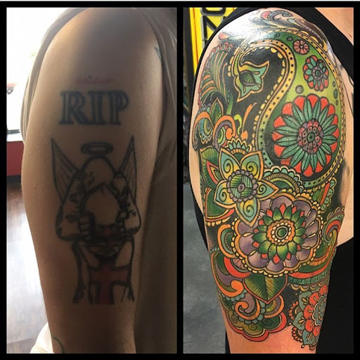 Tattoo Shop «Sacred Hand Tattoo Society», reviews and photos, 960 Parsons Ave, Columbus, OH 43206, USA