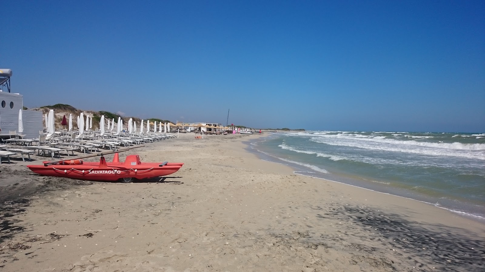 Foto de Ultima Spiaggia delle Cesine área de complejo turístico de playa