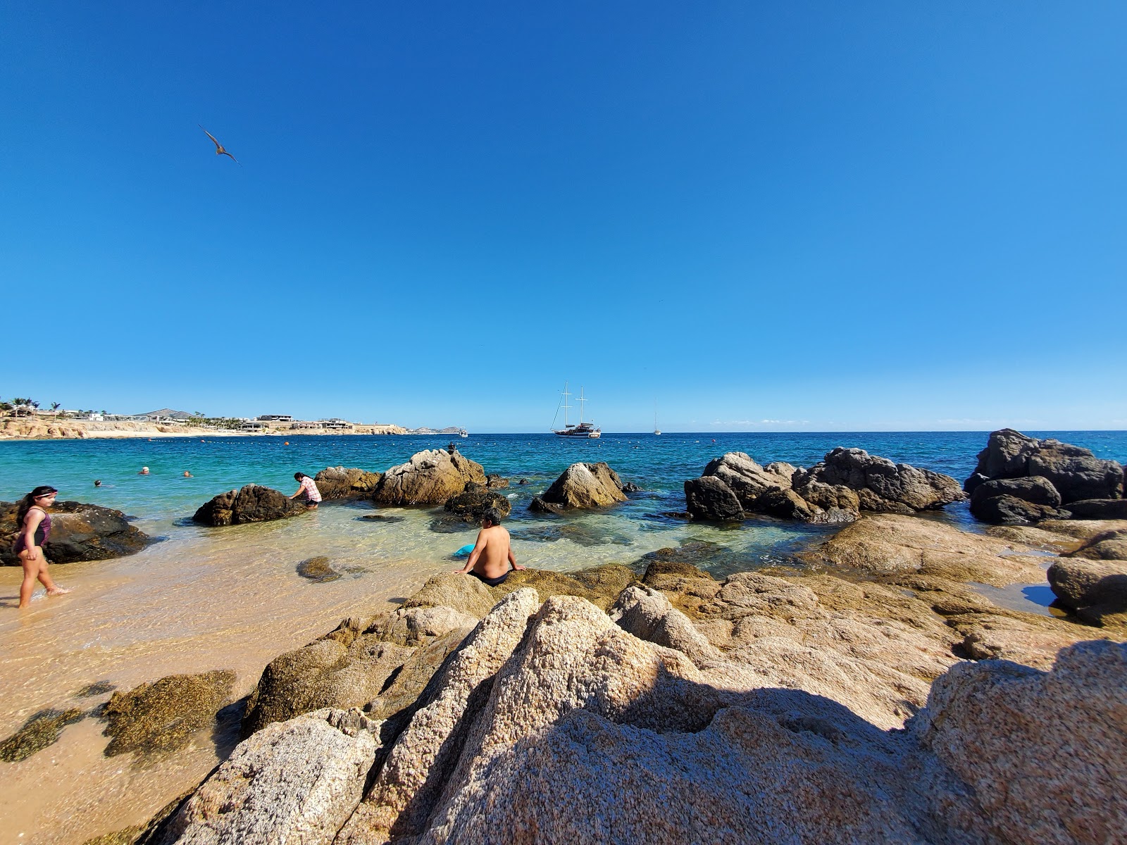 Valokuva Playa el Chilenoista. puhtaustasolla korkea