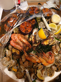Plats et boissons du Restaurant de fruits de mer L'Octopus vente coquillages crustacés Marseille - n°11