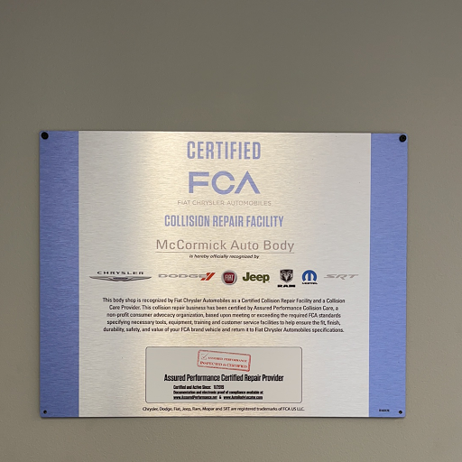 Auto Body Shop «McCormick Auto Body Shop», reviews and photos, 10901 McCormick Rd #2, Hunt Valley, MD 21031, USA