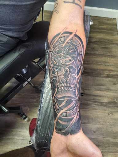 Explore mk tattoo ideas, creative tattoo ideas in Jackson, available at Inkk Culture Tattoo