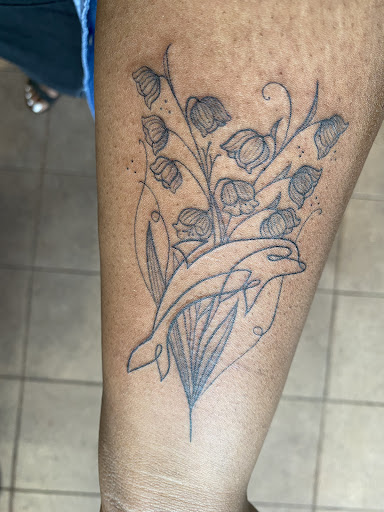 Explore basketball tattoo ideas, creative tattoo ideas in Venice, available at KISS KISS TATTOO & PIERCING