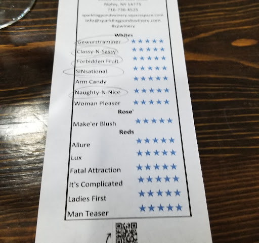 Winery «Sparkling Ponds Winery», reviews and photos, 10661 W Lake Rd, Ripley, NY 14775, USA