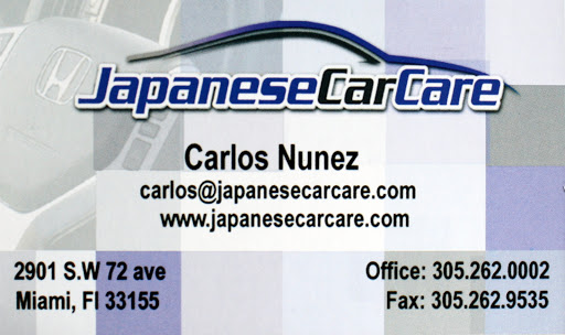 Car Service «Japanese Car Care», reviews and photos, 2901 SW 72nd Ave, Miami, FL 33155, USA
