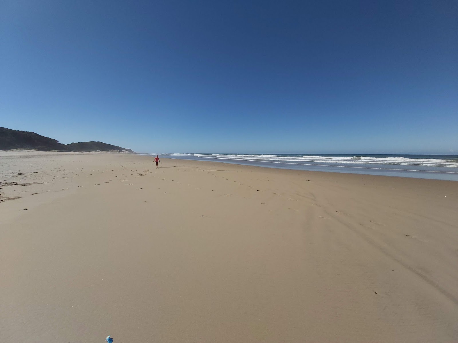 Foto av Bonza Bay beach med ljus fin sand yta