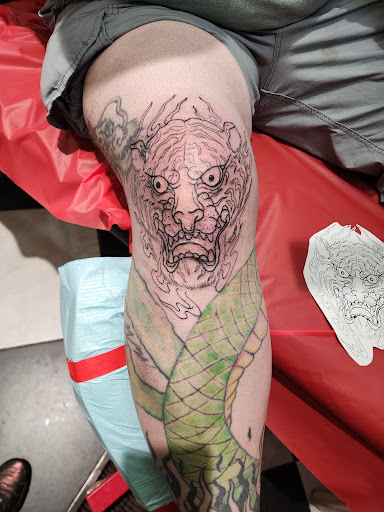 Explore memorial cross tattoo ideas, creative tattoo ideas in Cincinnati, available at Beelistic Tattoo & Piercing