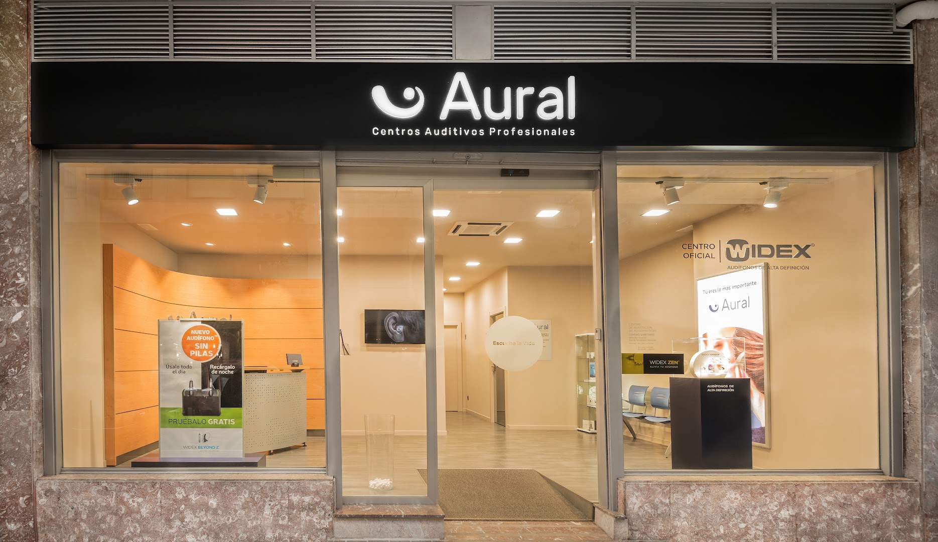 Aural Centros Auditivos Profesionales - Centro Oficial Widex Audífonos