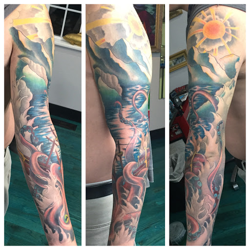 Explore travis scott tattoo idea, creative tattoo ideas in Reno, available at Aces Tattoo