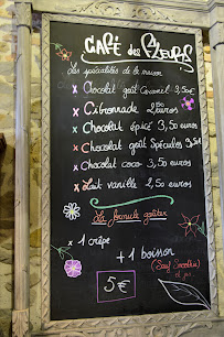 Menu / carte de Café des Fleurs à Pont-Saint-Esprit