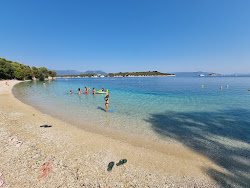 Fanari Beach'in fotoğrafı düz bir kıyı şeridi ile birlikte