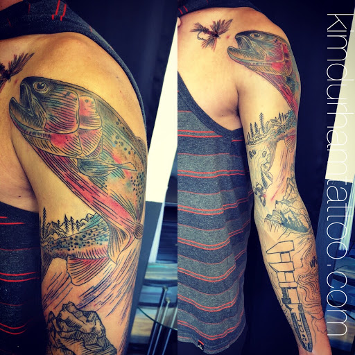 Explore male family tattoo ideas, creative tattoo ideas in Moab, available at Moab Tattoo