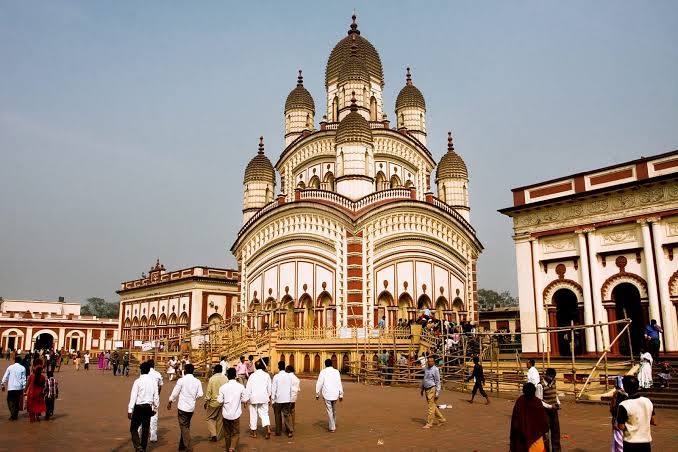 Dakshineshwar kali mandir in the city Kolkata