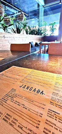 Jangada à Ericeira menu