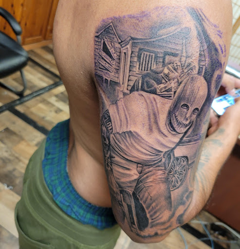 Explore mens viking tattoo ideas, creative tattoo ideas in Round Rock, available at Beto Tats