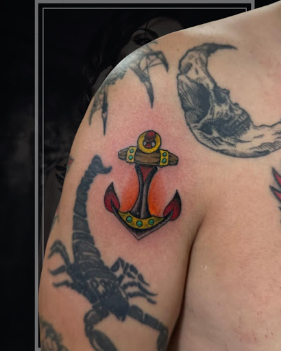 Explore stingray tattoo ideas, creative tattoo ideas in Pompano Beach, available at Torres Tattoo Studio