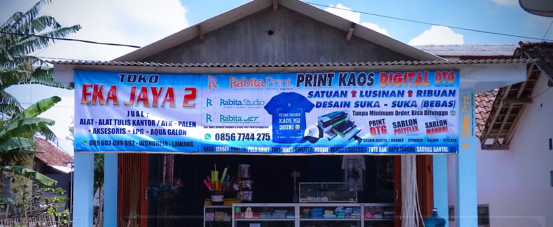 Jasa Print DTG Sablon Kaos Satuan Polyflex Malang - Lawang