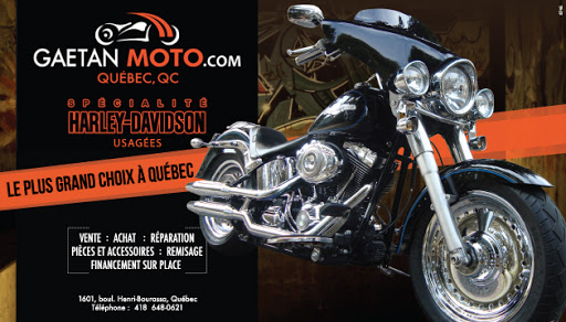 Motorcycle Gaetan (used Harley-Davidson)