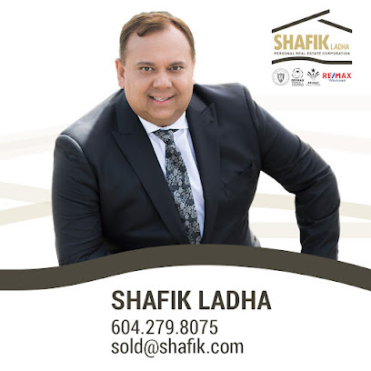 Shafik Ladha Personal Real Estate Corporation RE/MAX Westcoast