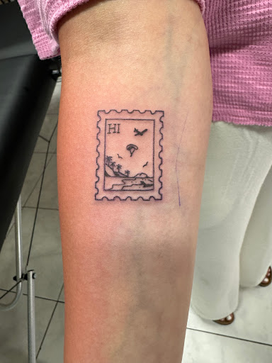 Explore labrador tattoo ideas, creative tattoo ideas in Honolulu, available at Sacred Art Tattoo Waikiki