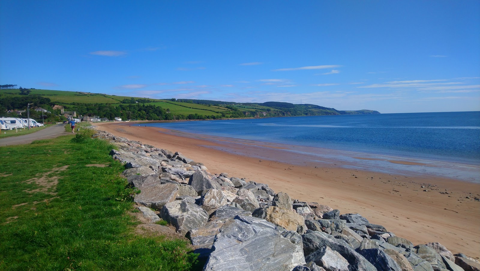 Rosemarkie Camping Beach'in fotoğrafı - tatil için iyi evcil hayvan dostu nokta