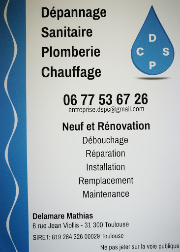 Dépannage Sanitaire Plomberie Chauffage. DSPC. Toulouse