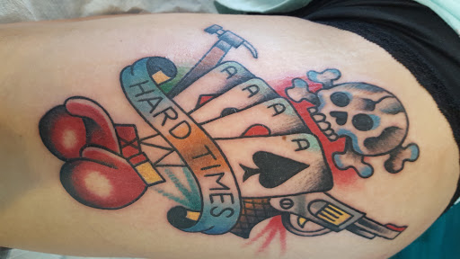 Explore feminine arm tattoo ideas, creative tattoo ideas in Reno, available at Aces Tattoo