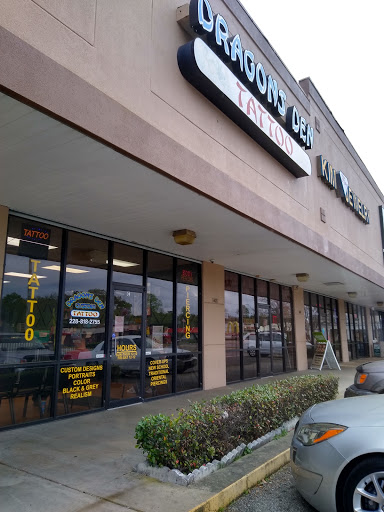 Tattoo Shop «Dragons Den Tattoo», reviews and photos, 1408 Bienville Blvd, Ocean Springs, MS 39564, USA