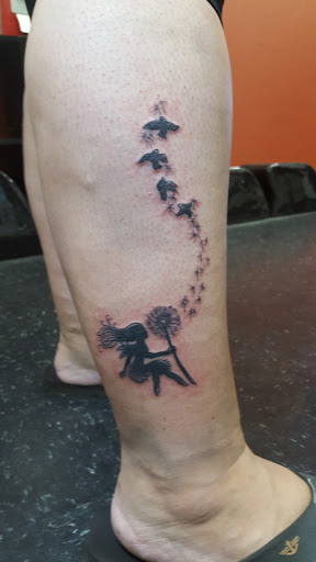 Explore small beachy tattoo ideas, creative tattoo ideas in Worcester, available at Unholy Grail Tattoo Inc