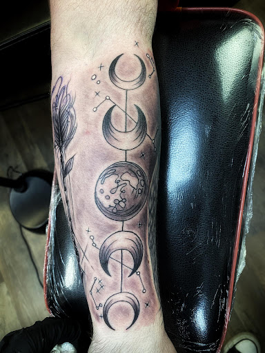 Explore small wrist tattoo cover up ideas, creative tattoo ideas in Shallotte, available at Ocean Isle Ink & Piercing