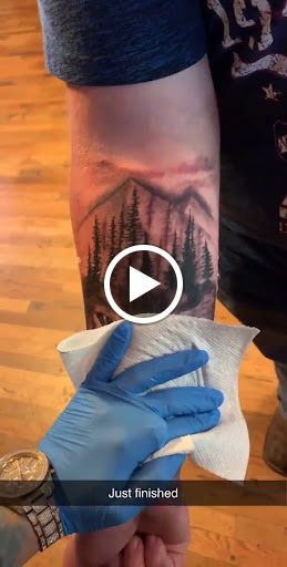 Explore new father tattoo ideas, creative tattoo ideas in Marshall, available at Gentlemans Ink