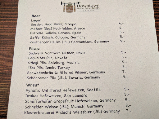 Wine Bar «Downtown Wine Merchants», reviews and photos, 102 Frank H Ogawa Plaza, Oakland, CA 94612, USA