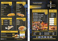 Menu du Las-delices à Brienon-sur-Armançon