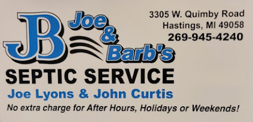 Joe & Barb's Septic Services