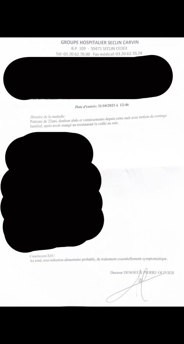 Photo n° 1 de l'avis de Salameche.u fait le 31/10/2021 à 16:54