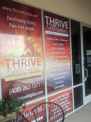 Chiropractor «Thrive Milpitas, a Kauffman Chiropractic, Inc.», reviews and photos, 1136 Jacklin Rd, Milpitas, CA 95035, USA