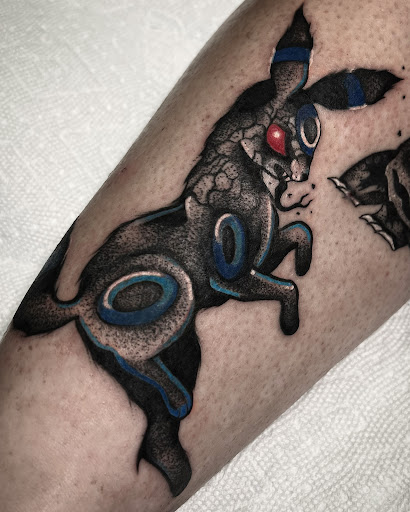 Explore hang loose tattoo ideas, creative tattoo ideas in Sykesville, available at Red and Blue Tattoo