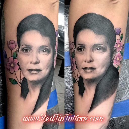 Explore small back tattoo ideas, creative tattoo ideas in Springfield, available at Red Tip Tattoos