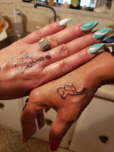 Explore men's behind the ear tattoo ideas, creative tattoo ideas in Satellite Beach, available at Rocksteady Tattoo Company