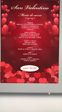 Restaurant Le 4 Forchette à Rome (le menu)