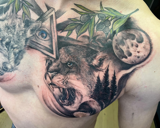 Explore brain cancer tattoo ideas, creative tattoo ideas in Las Vegas, available at Club Tattoo