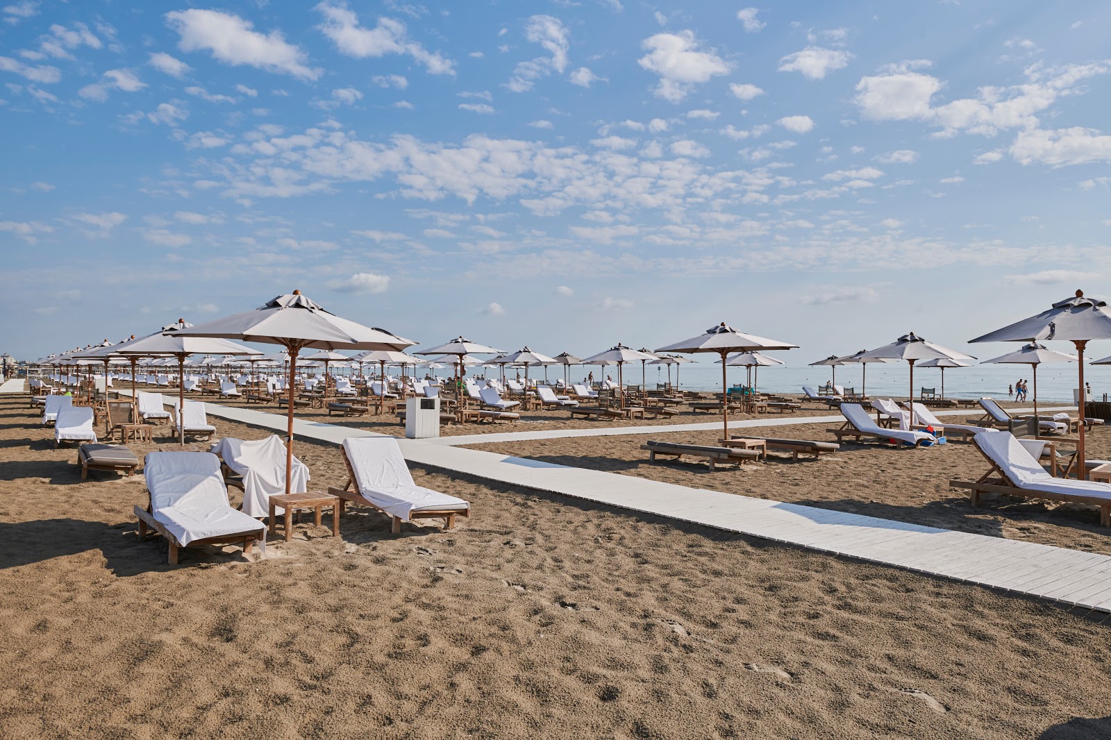 Photo de Spiaggia Milano Marittima - bon endroit convivial pour les animaux de compagnie pour les vacances