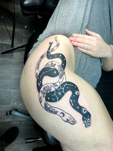 Explore nc tattoo ideas, creative tattoo ideas in Warner Robins, available at Untold Pain Tattoo Studio